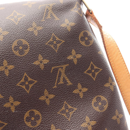 ミュゼット モノグラム ショルダーバッグ PVC レザー ブラウン ルイヴィトン バッグ LOUIS VUITTON