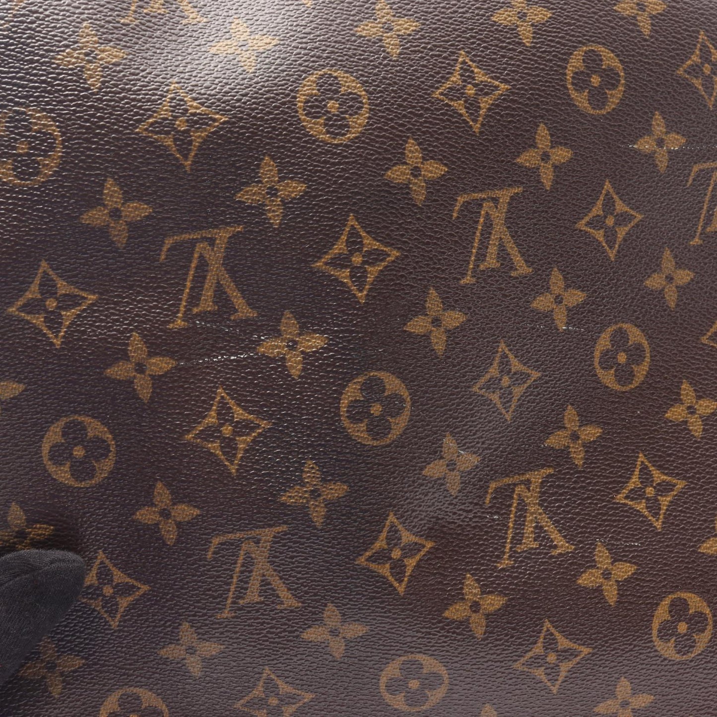 ミュゼット モノグラム ショルダーバッグ PVC レザー ブラウン ルイヴィトン バッグ LOUIS VUITTON