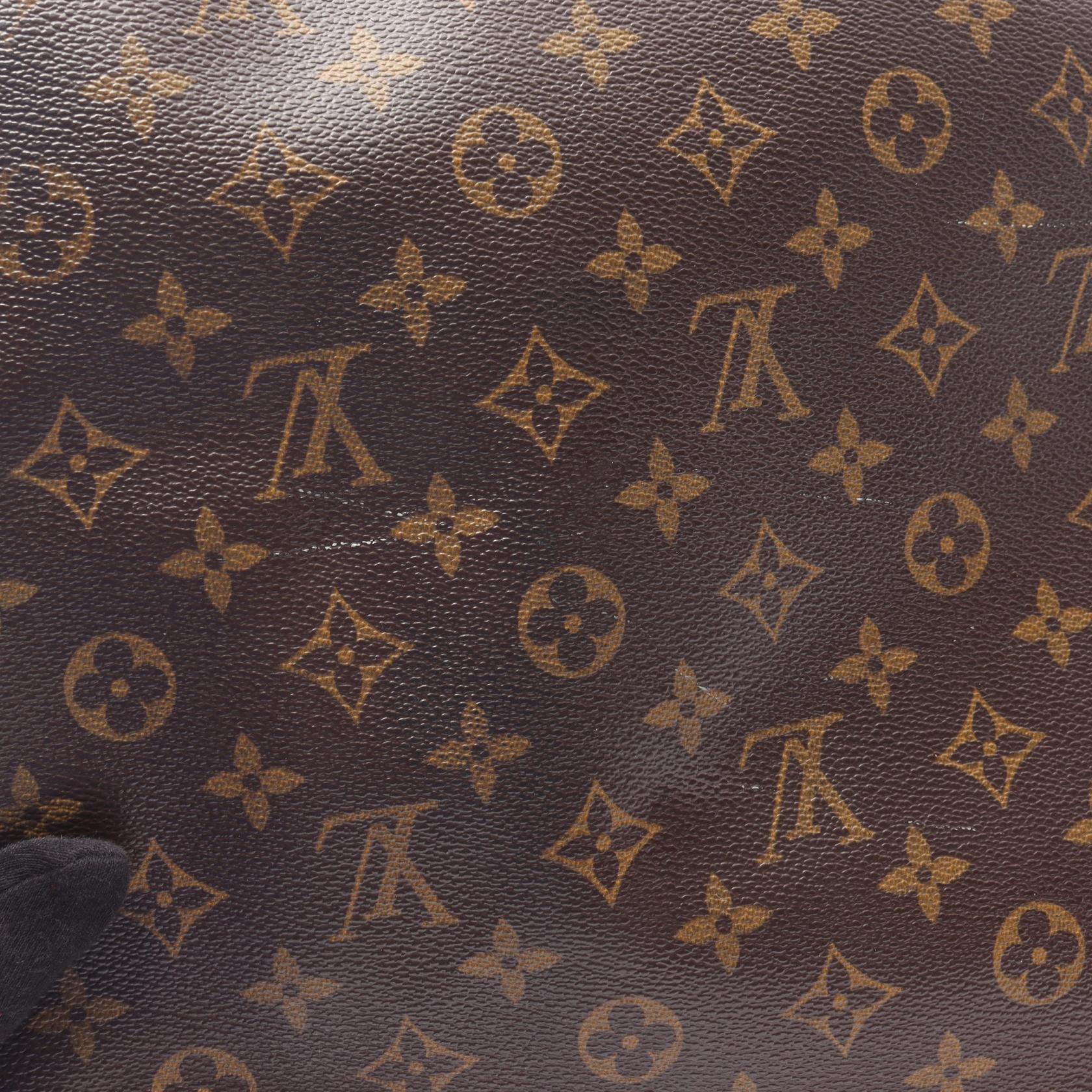 ミュゼット モノグラム ショルダーバッグ PVC レザー ブラウン ルイヴィトン バッグ LOUIS VUITTON