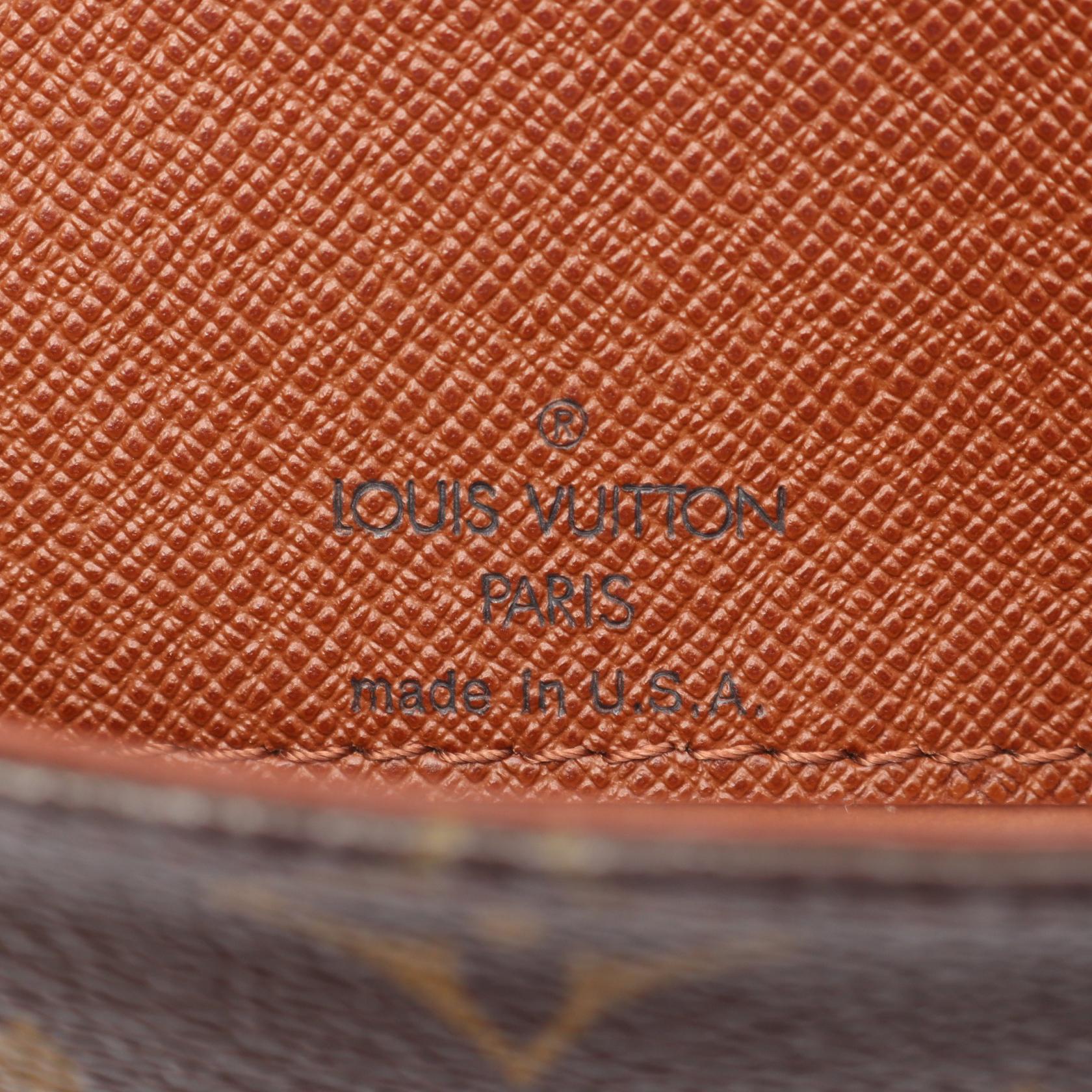 ミュゼット モノグラム ショルダーバッグ PVC レザー ブラウン ルイヴィトン バッグ LOUIS VUITTON
