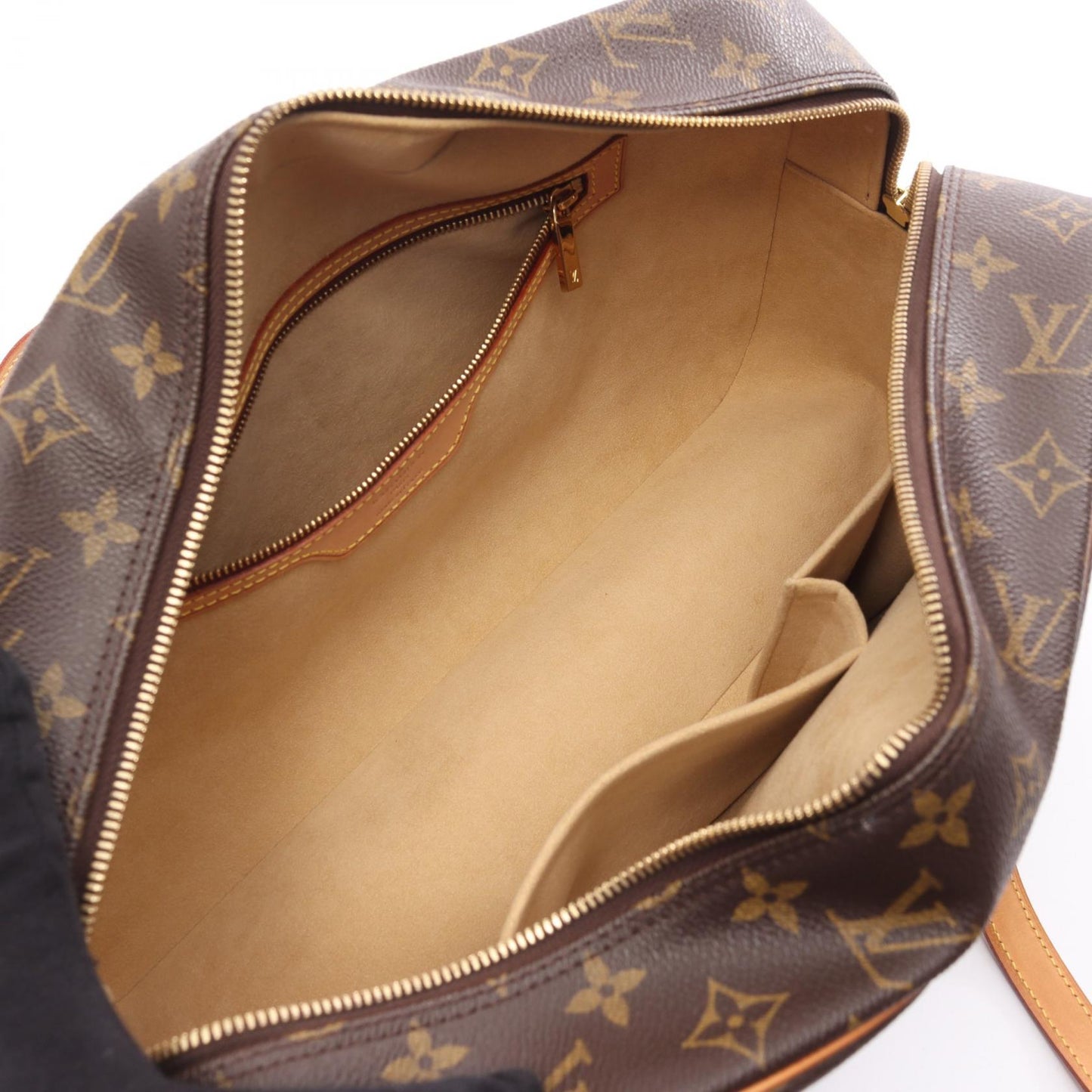 シテGM モノグラム ショルダーバッグ PVC レザー ブラウン ルイヴィトン バッグ LOUIS VUITTON