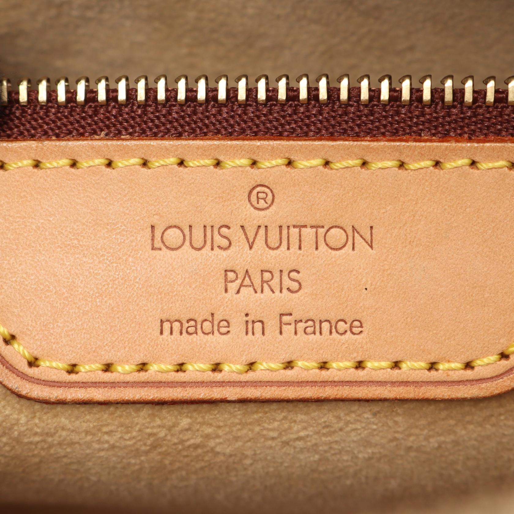 シテGM モノグラム ショルダーバッグ PVC レザー ブラウン ルイヴィトン バッグ LOUIS VUITTON