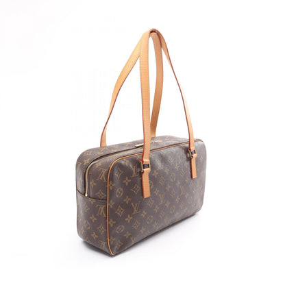 シテGM モノグラム ショルダーバッグ PVC レザー ブラウン ルイヴィトン バッグ LOUIS VUITTON