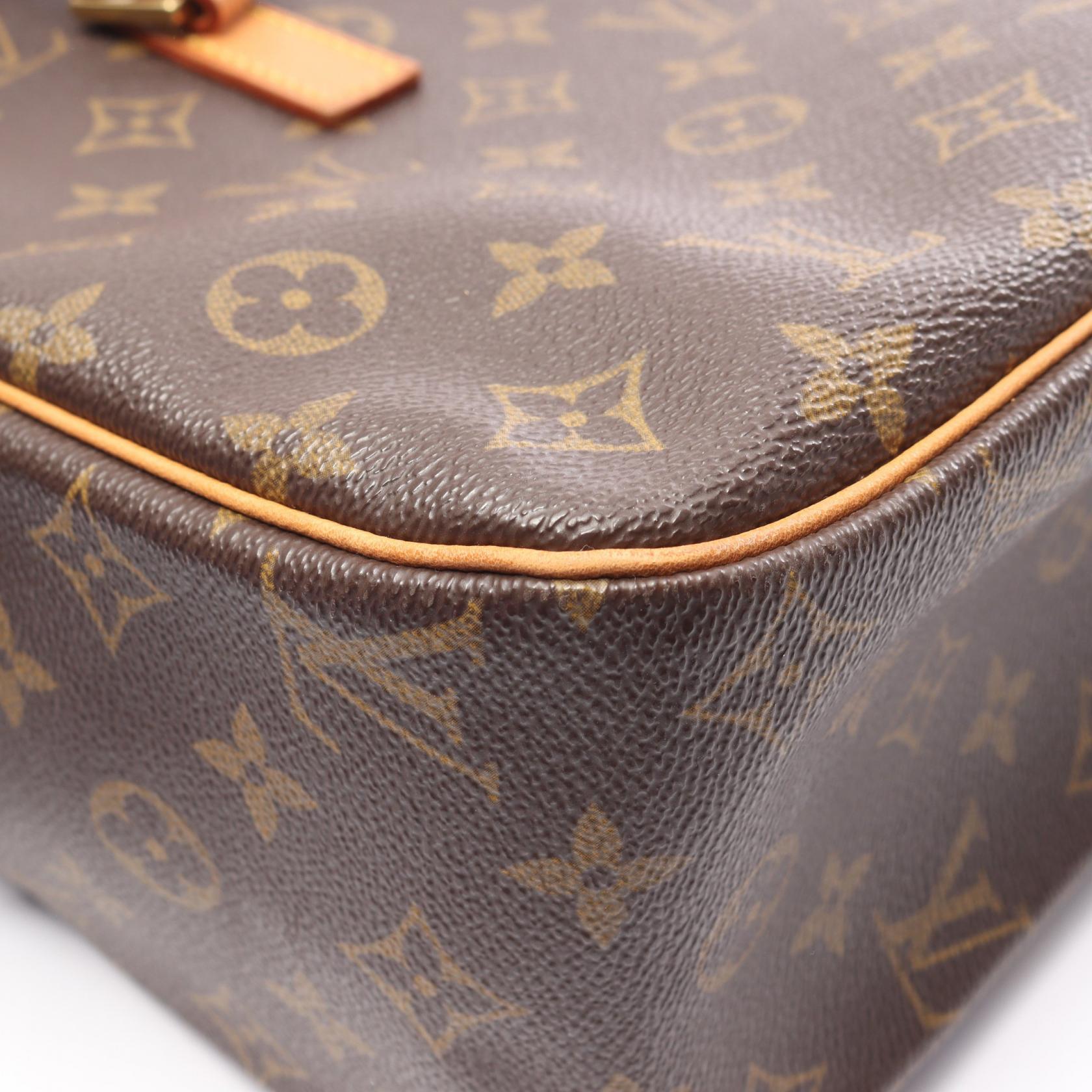 シテGM モノグラム ショルダーバッグ PVC レザー ブラウン ルイヴィトン バッグ LOUIS VUITTON