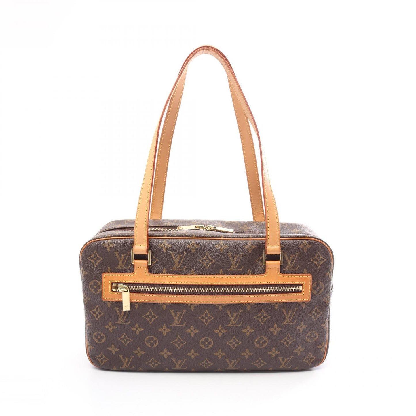 シテGM モノグラム ショルダーバッグ PVC レザー ブラウン ルイヴィトン バッグ LOUIS VUITTON