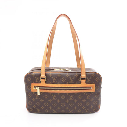 シテGM モノグラム ショルダーバッグ PVC レザー ブラウン ルイヴィトン バッグ LOUIS VUITTON