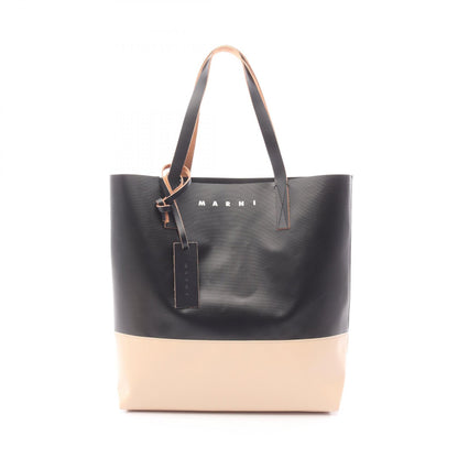 TRIBECA トライベッカ ショルダーバッグ トートバッグ PVC レザー ブラック ベージュ マルニ バッグ MARNI