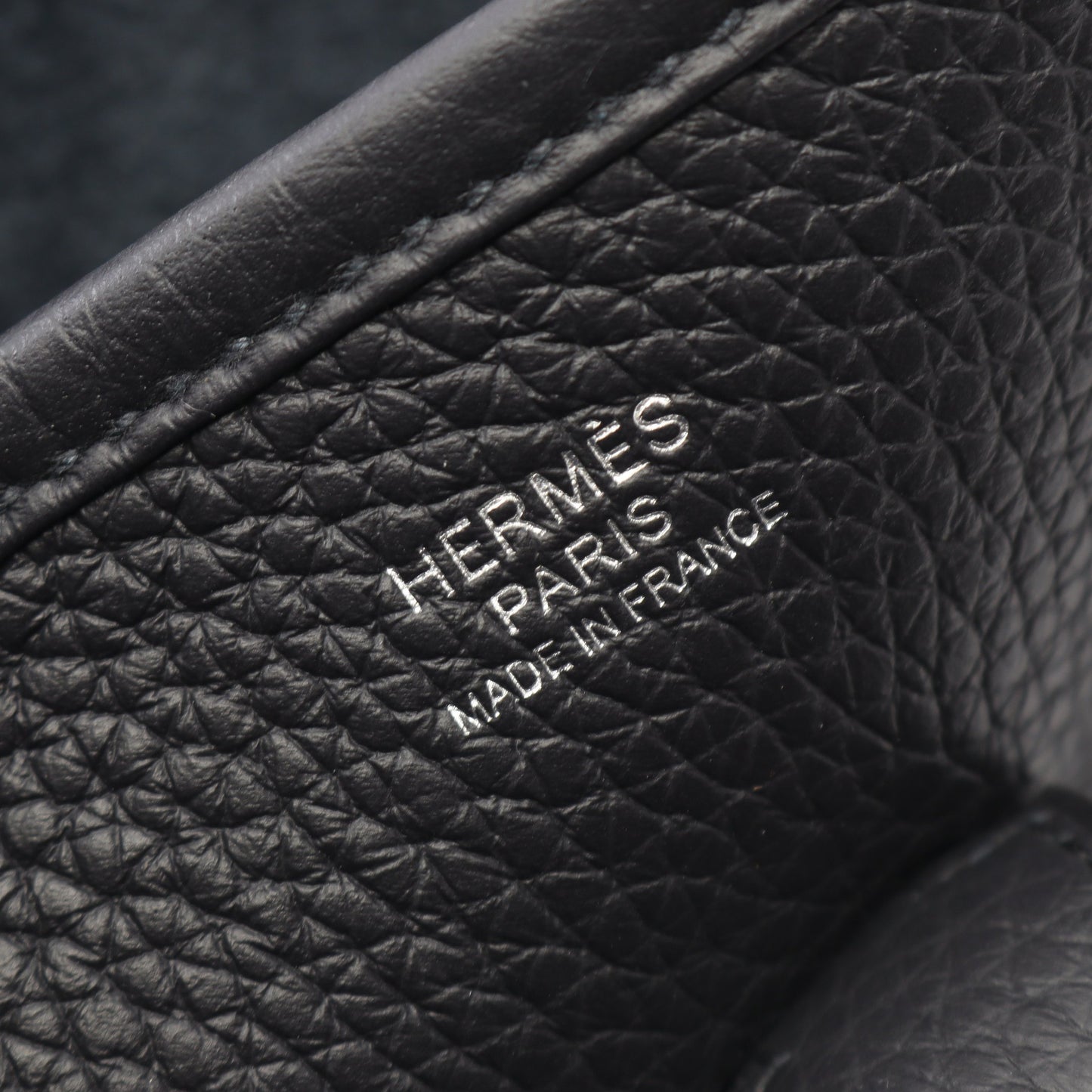 エヴリン 3 トロワ PM キャバン ショルダーバッグ トリヨンクレマンス ダークネイビー シルバー金具 K刻印 エルメス バッグ HERMES