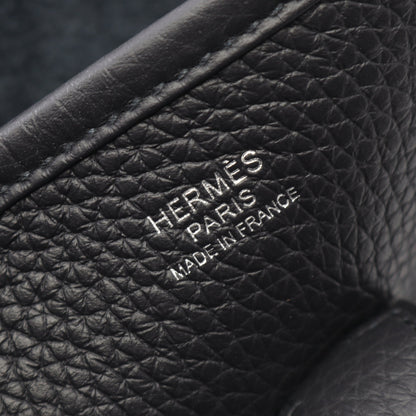 エヴリン 3 トロワ PM キャバン ショルダーバッグ トリヨンクレマンス ダークネイビー シルバー金具 K刻印 エルメス バッグ HERMES