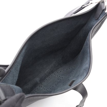エヴリン 3 トロワ PM キャバン ショルダーバッグ トリヨンクレマンス ダークネイビー シルバー金具 K刻印 エルメス バッグ HERMES