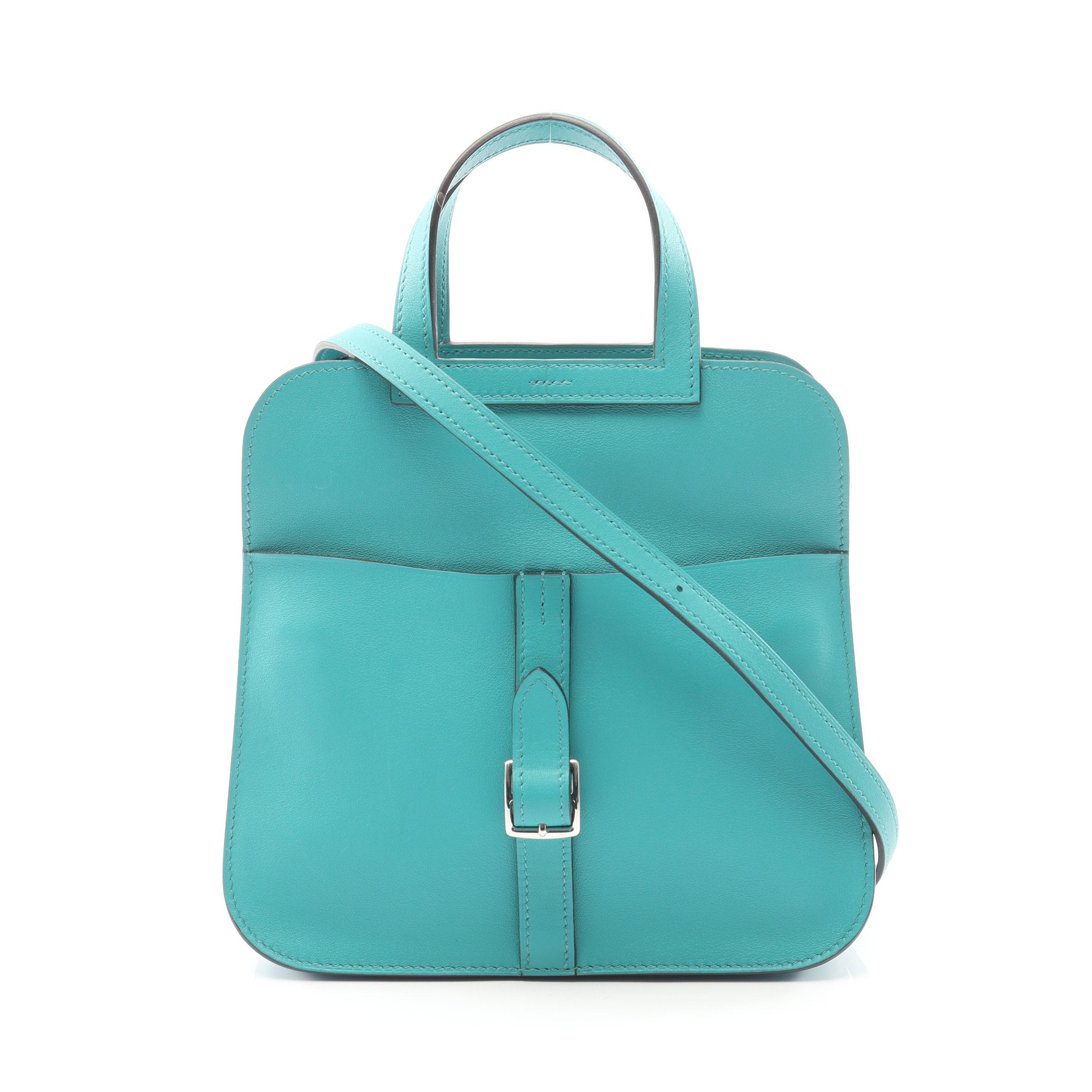 アルザン ミニ ブルーパオン ハンドバッグ ヴォースイフト エメラルド