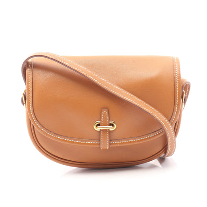 バルドゴルフ ミニ ゴールド ショルダーバッグ ヴォーガリバー ライトブラウン ゴールド金具 エルメス バッグ HERMES