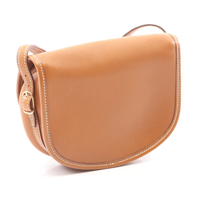 バルドゴルフ ミニ ゴールド ショルダーバッグ ヴォーガリバー ライトブラウン ゴールド金具 エルメス バッグ HERMES