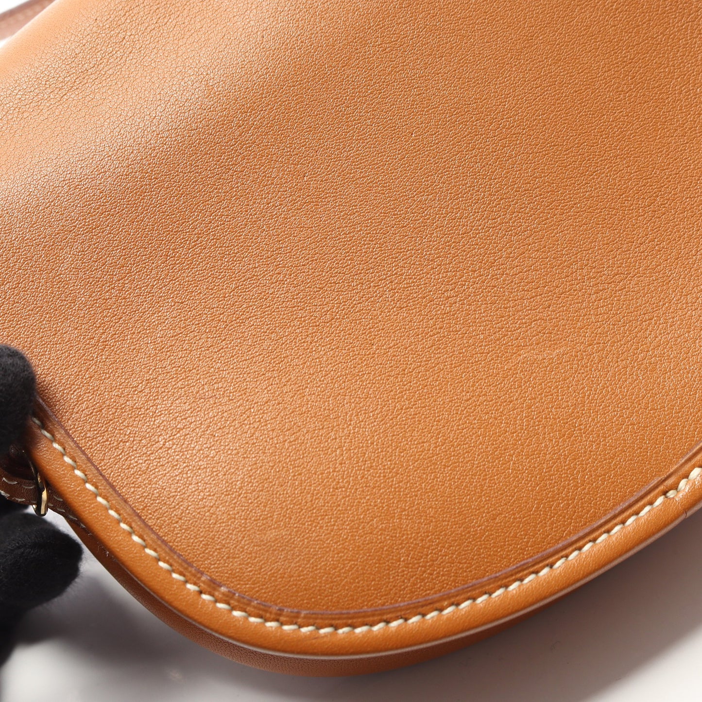 バルドゴルフ ミニ ゴールド ショルダーバッグ ヴォーガリバー ライトブラウン ゴールド金具 エルメス バッグ HERMES