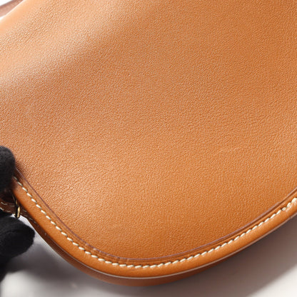 バルドゴルフ ミニ ゴールド ショルダーバッグ ヴォーガリバー ライトブラウン ゴールド金具 エルメス バッグ HERMES