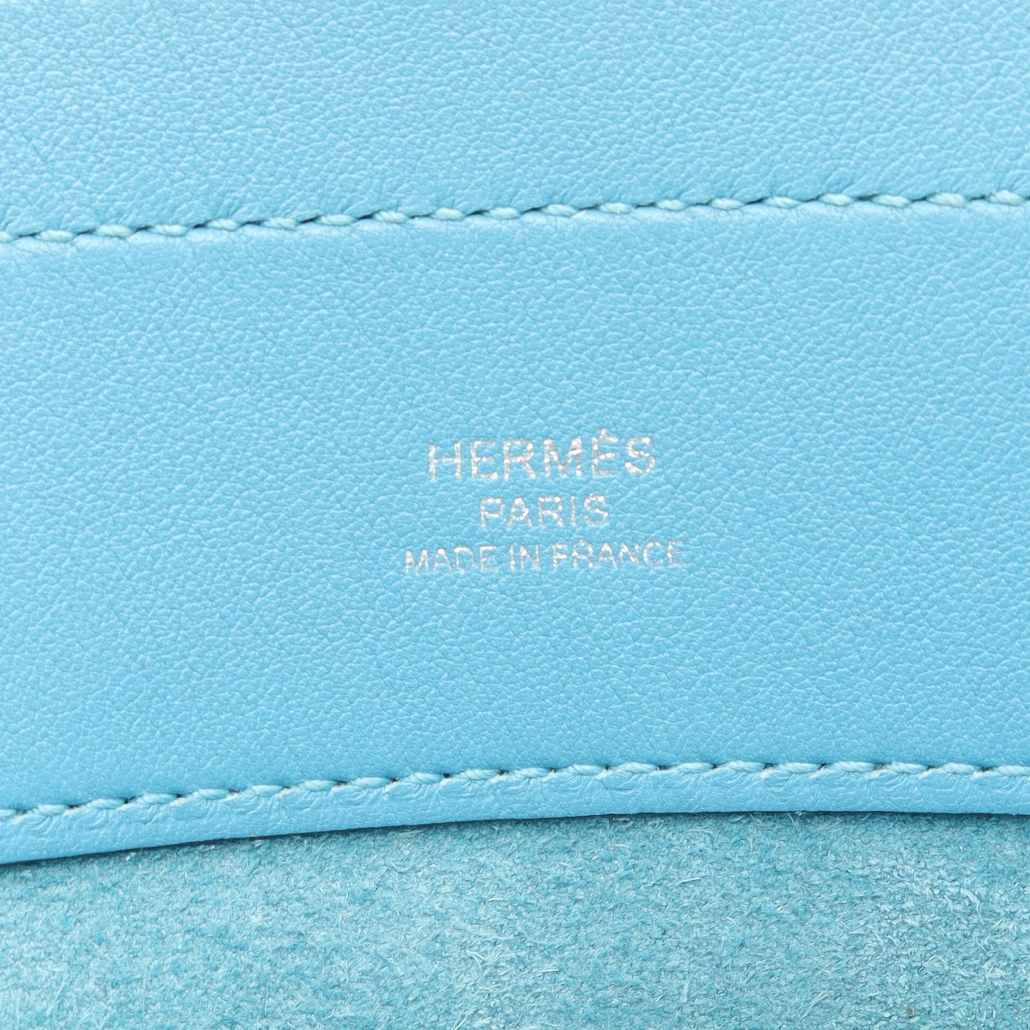 アリーヌ ミニ ブルーデュノール ショルダーバッグ ヴォースイフト ライトブルー シルバー金具 D刻印 エルメス バッグ HERMES