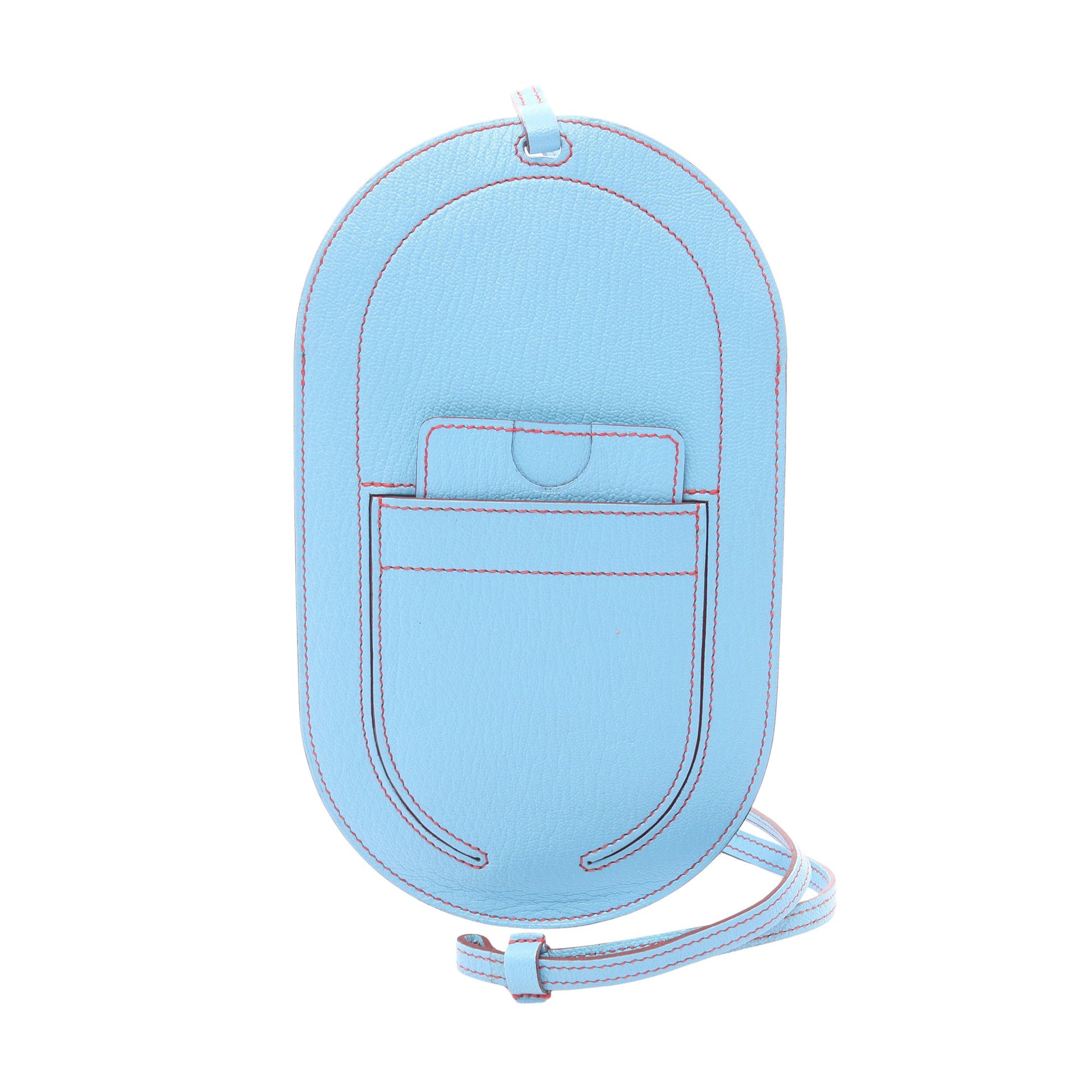 インザループトゥーゴーGM セレステ スマホケース シェーブル ライトブルー C刻印 エルメス 財布・小物 HERMES