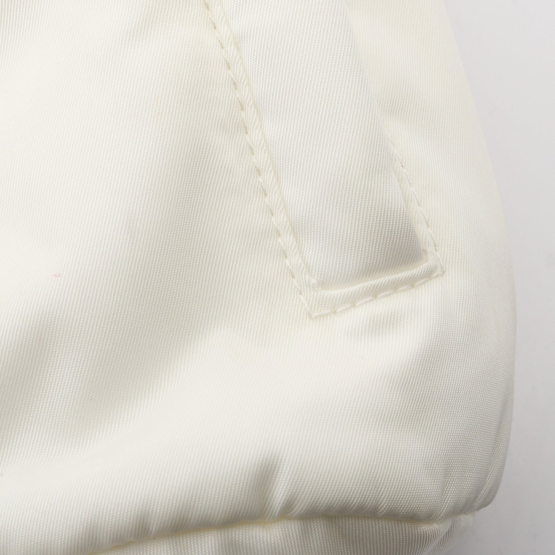 Re-Nylon ボディバッグ ナイロン レザー ホワイト プラダ バッグ PRADA