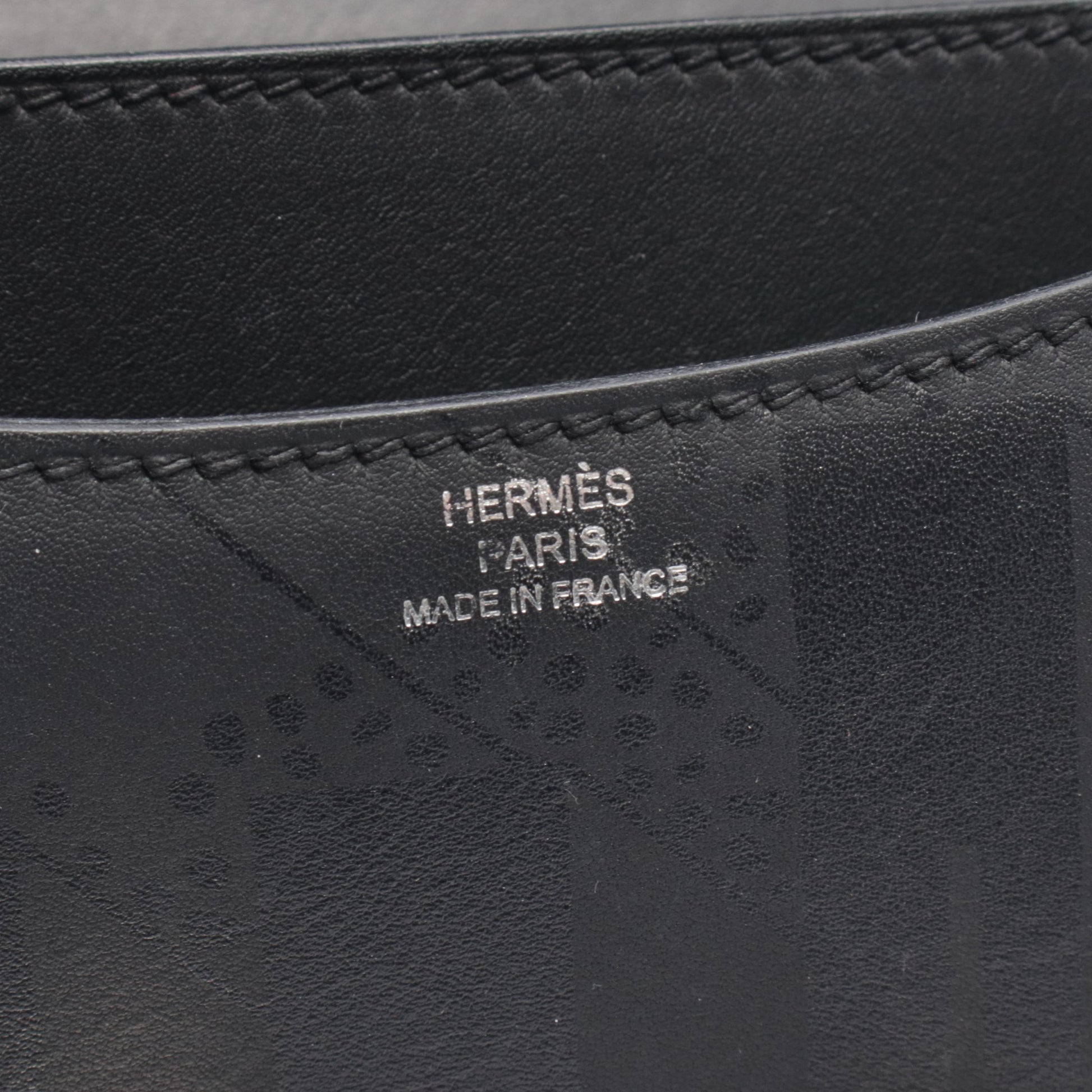 コンスタンス3 ミニ インプリメ ショルダーバッグ ソンブレロ ブラック シルバー金具 A刻印 エルメス バッグ HERMES