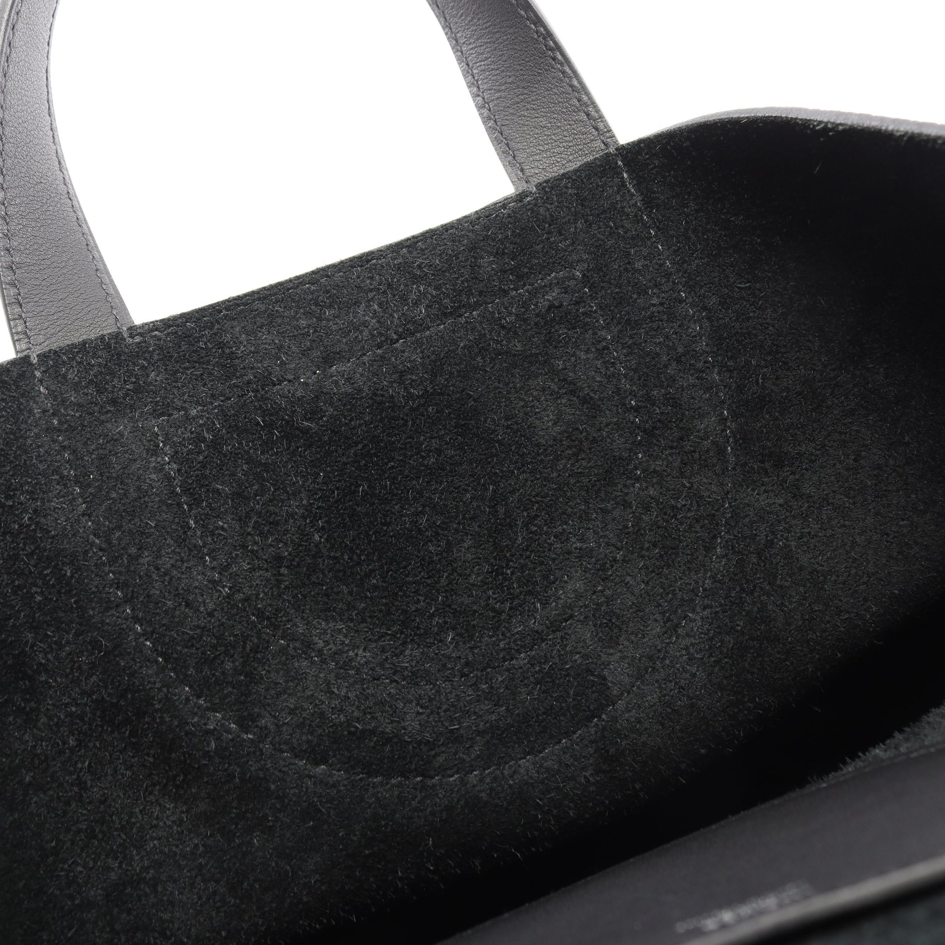 インザループ18 ハンドバッグ トリヨンクレマンス ブラック シルバー金具 U刻印 エルメス バッグ HERMES