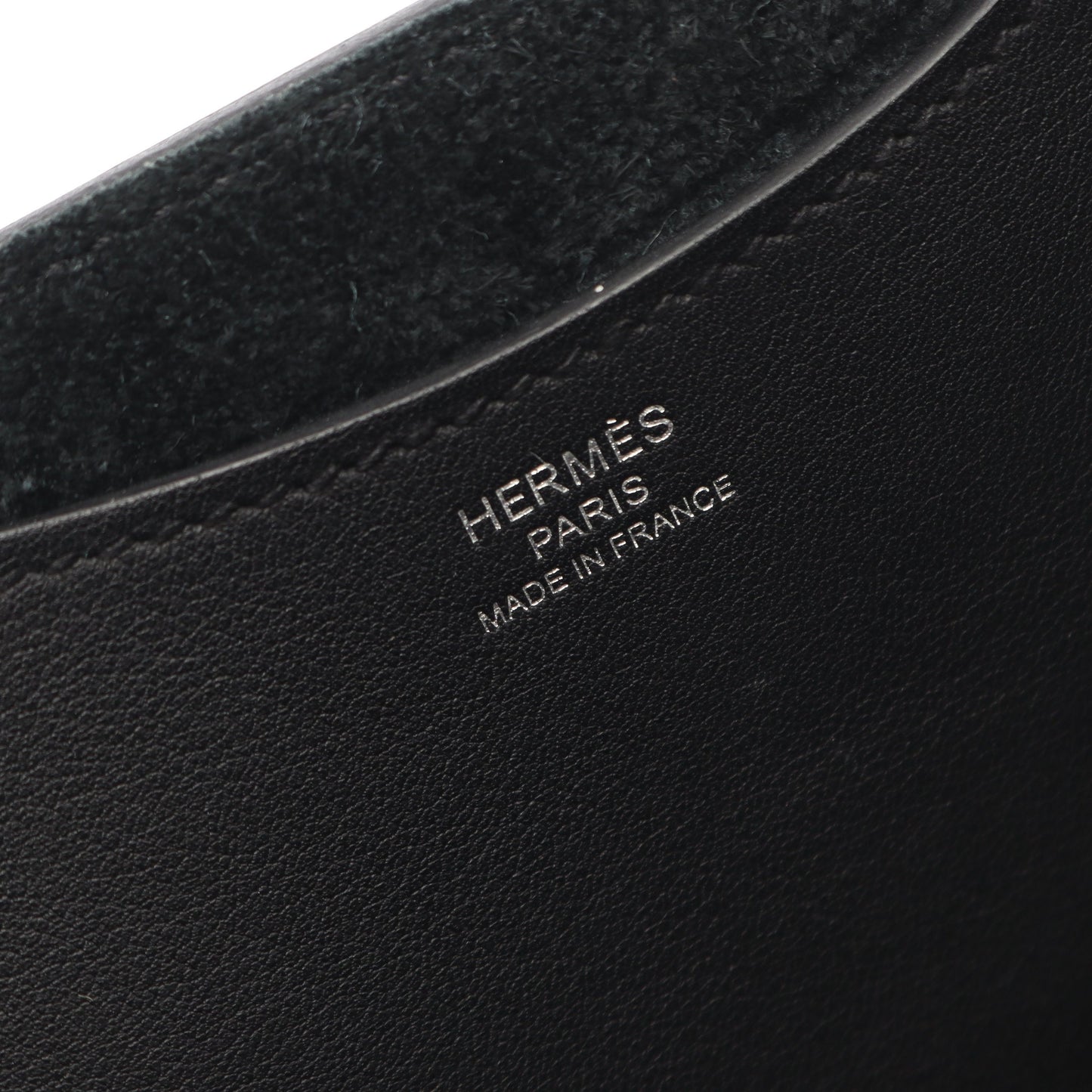 インザループ18 ハンドバッグ トリヨンクレマンス ブラック シルバー金具 U刻印 エルメス バッグ HERMES