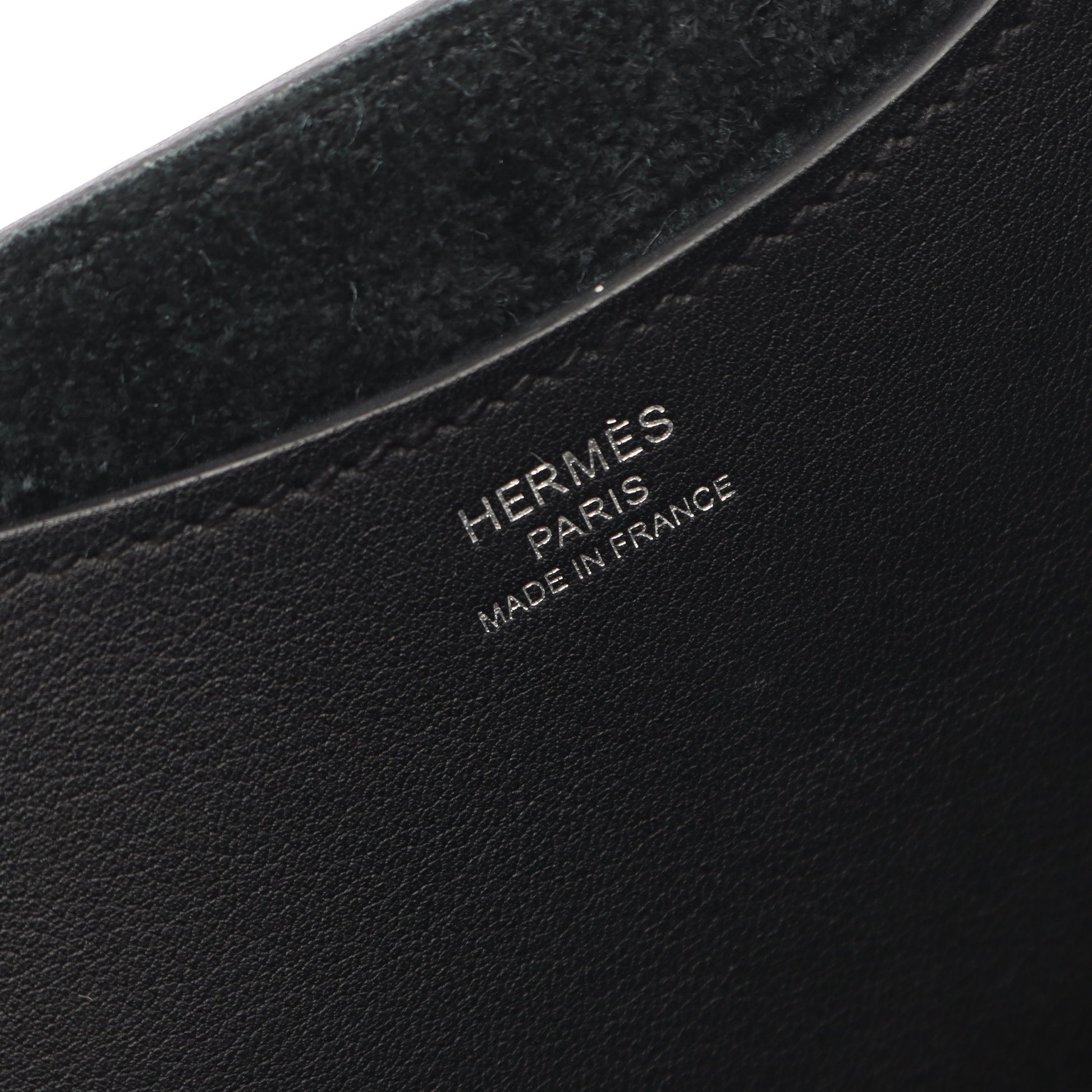 インザループ18 ハンドバッグ トリヨンクレマンス ブラック シルバー金具 U刻印 エルメス バッグ HERMES