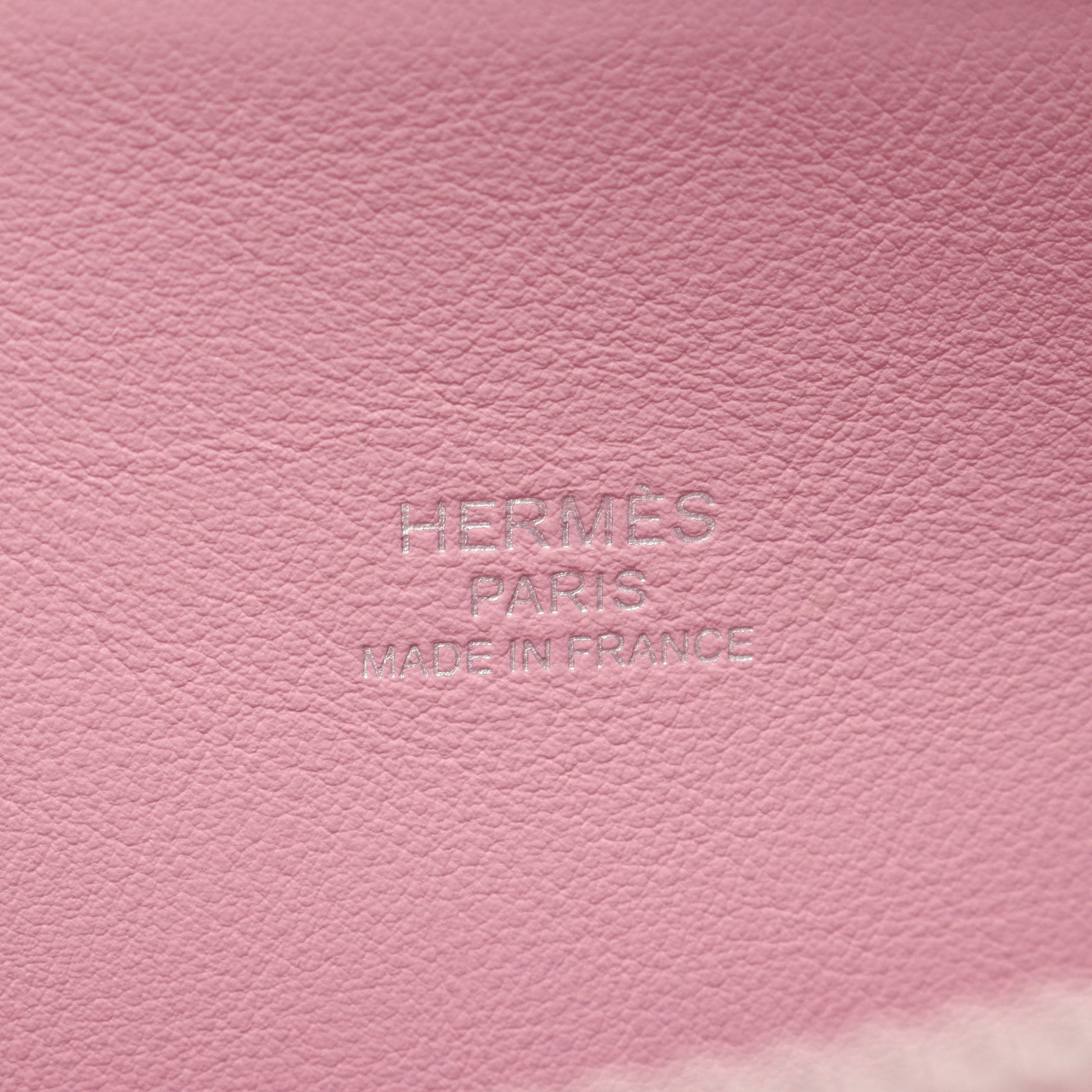 ボリード1923 25 ハンドバッグ ヴォーエプソン ピンク シルバー金具 2WAY U刻印 エルメス バッグ HERMES