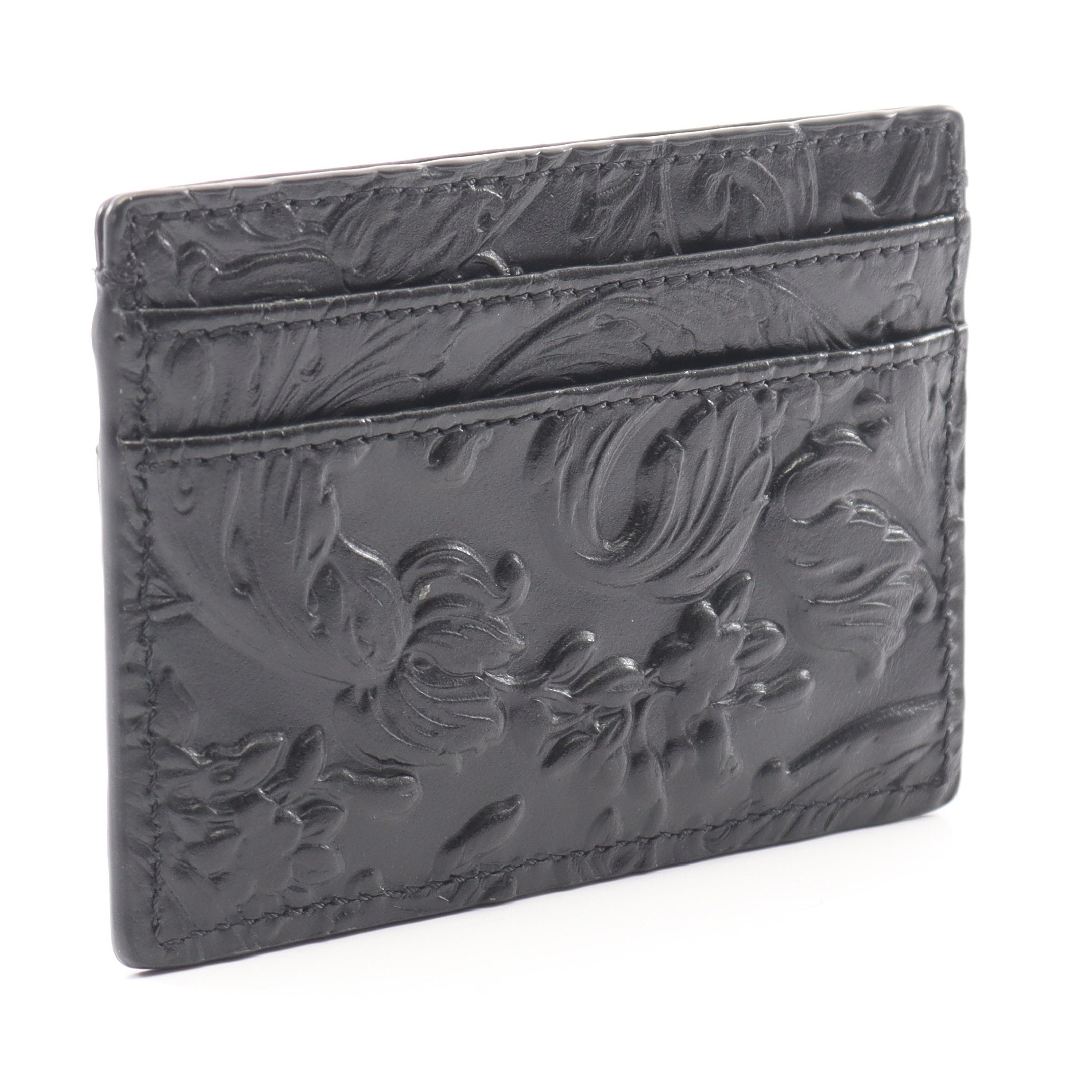 【極美品】VERSACE メデューサ ケース ブラック レザー 箱付き メドゥーサ カードケース レザー ブラック ヴェルサーチ – RECLO