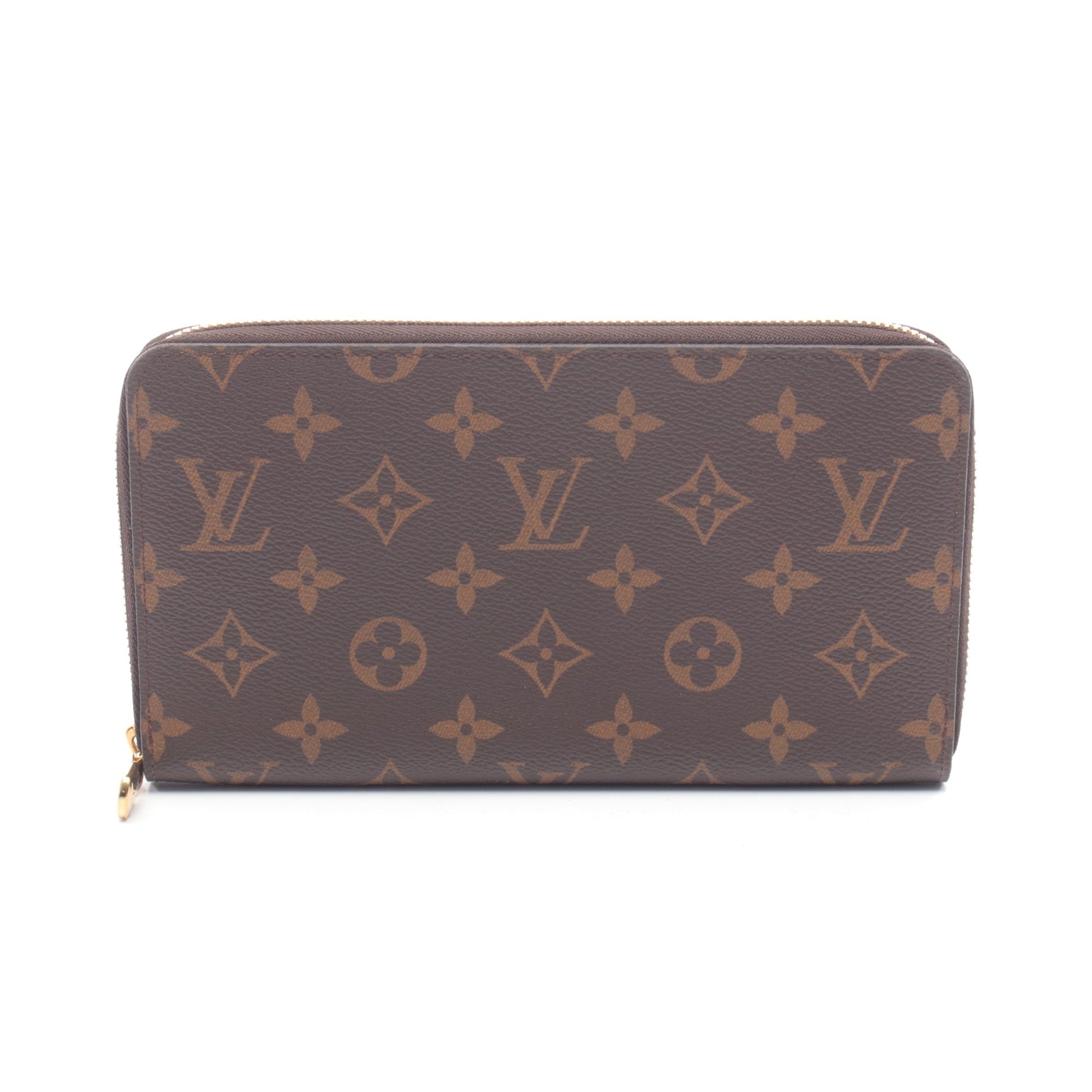 ジッピー オーガナイザー モノグラム ラウンドファスナー長財布 PVC ブラウン ルイヴィトン 財布・小物 LOUIS VUITTON