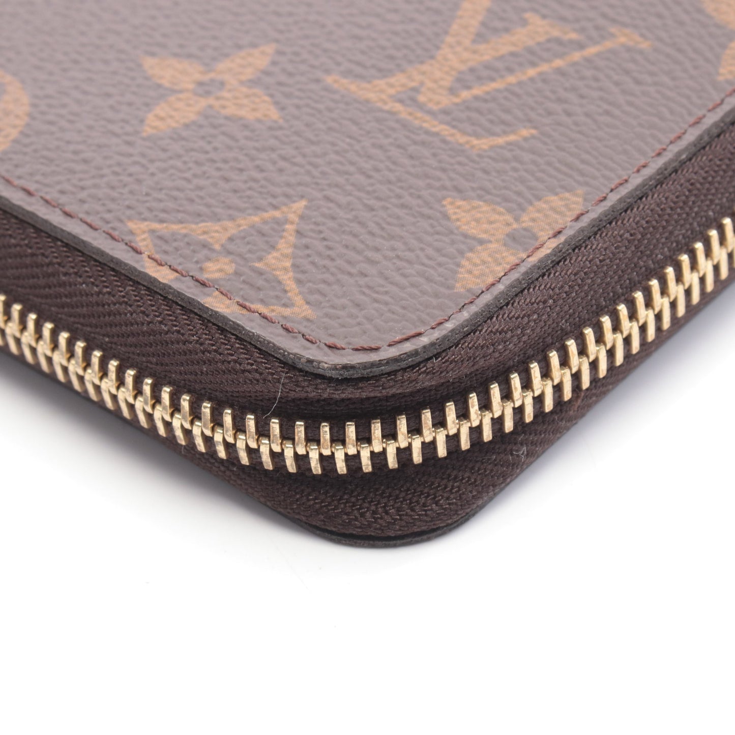 ジッピー オーガナイザー モノグラム ラウンドファスナー長財布 PVC ブラウン ルイヴィトン 財布・小物 LOUIS VUITTON