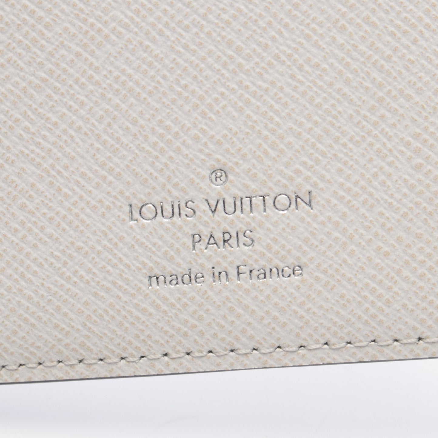 ポルトフォイユブラザ タイガラマ ブロン 二つ折り長財布 レザー ライトグレー ルイヴィトン 財布・小物 LOUIS VUITTON
