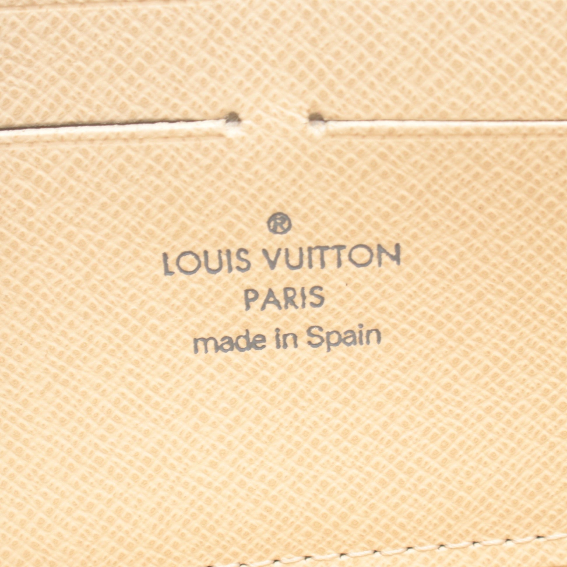 ジッピーウォレット ダミエアズール ラウンドファスナー長財布 PVC ホワイト ルイヴィトン 財布・小物 LOUIS VUITTON
