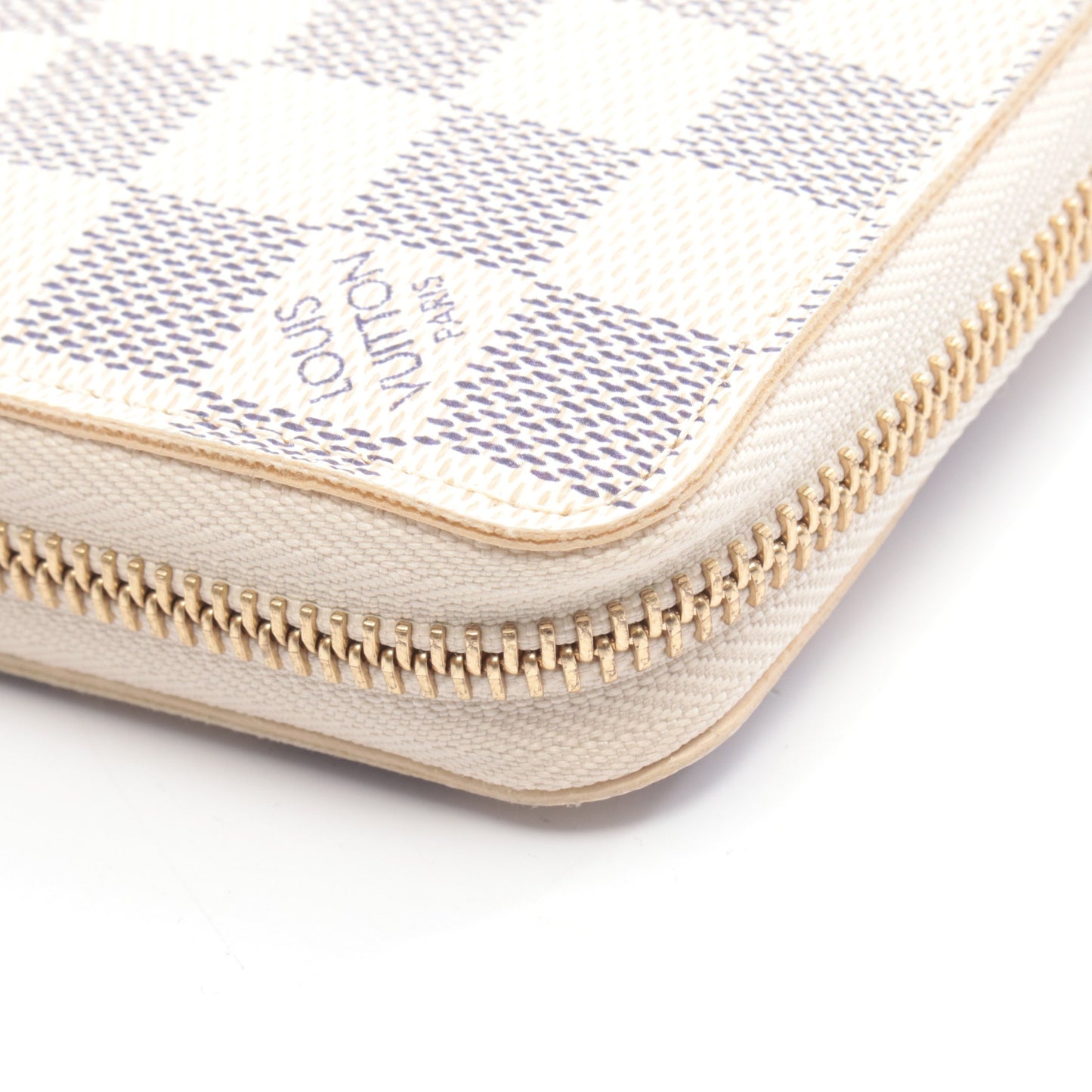 ジッピーウォレット ダミエアズール ラウンドファスナー長財布 PVC ホワイト ルイヴィトン 財布・小物 LOUIS VUITTON