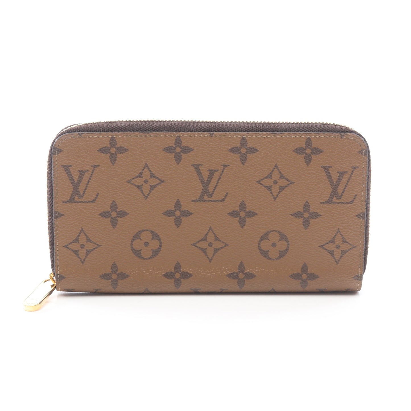 ジッピーウォレット モノグラムリバース ラウンドファスナー長財布 PVC ライトブラウン ルイヴィトン 財布・小物 LOUIS VUITTON