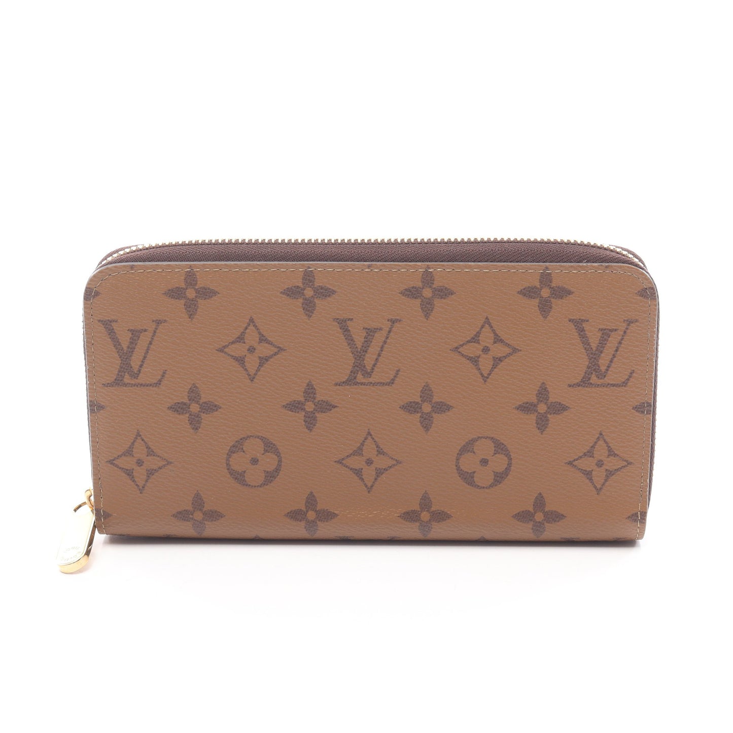 ジッピーウォレット モノグラムリバース ラウンドファスナー長財布 PVC ライトブラウン ルイヴィトン 財布・小物 LOUIS VUITTON