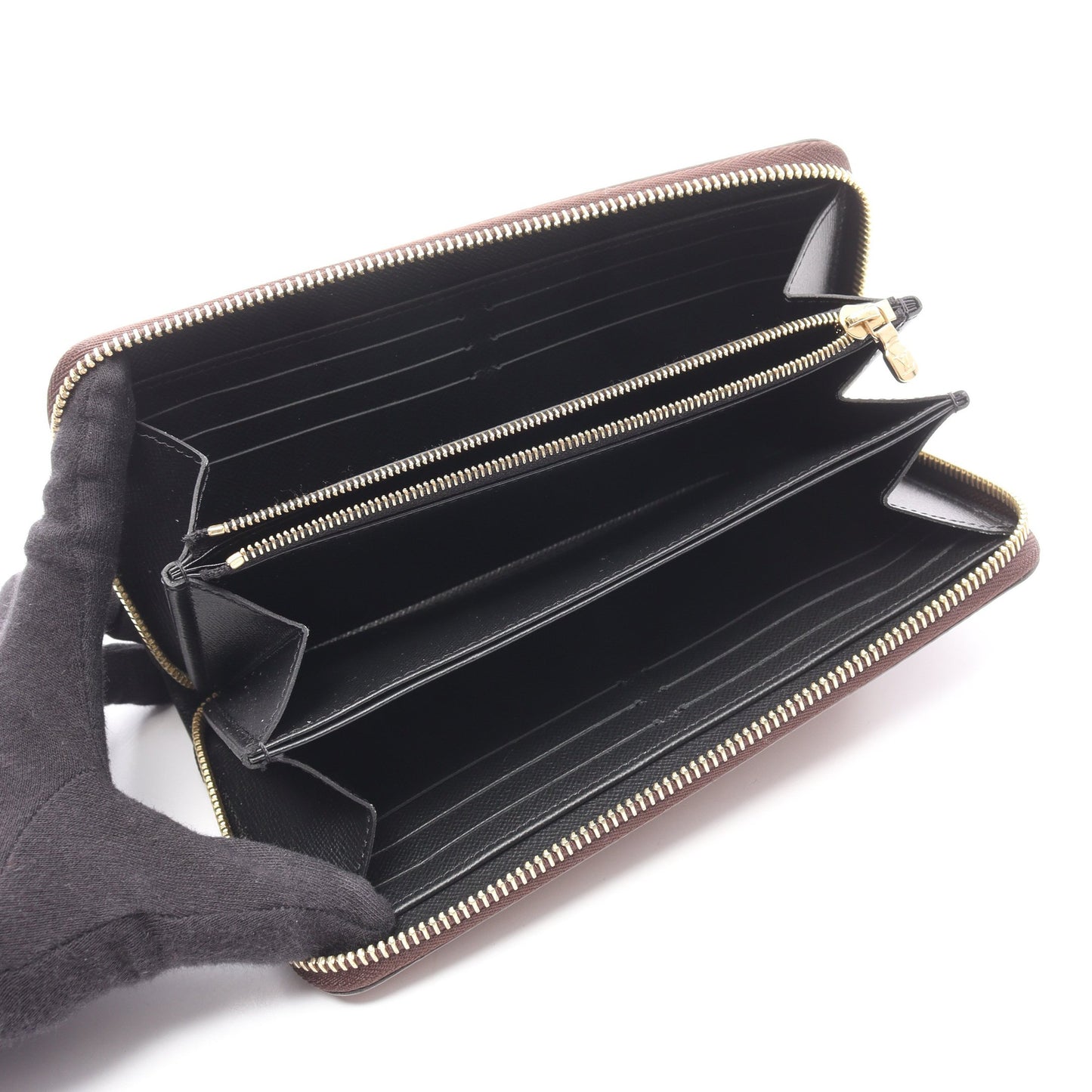ジッピーウォレット モノグラムリバース ラウンドファスナー長財布 PVC ライトブラウン ルイヴィトン 財布・小物 LOUIS VUITTON