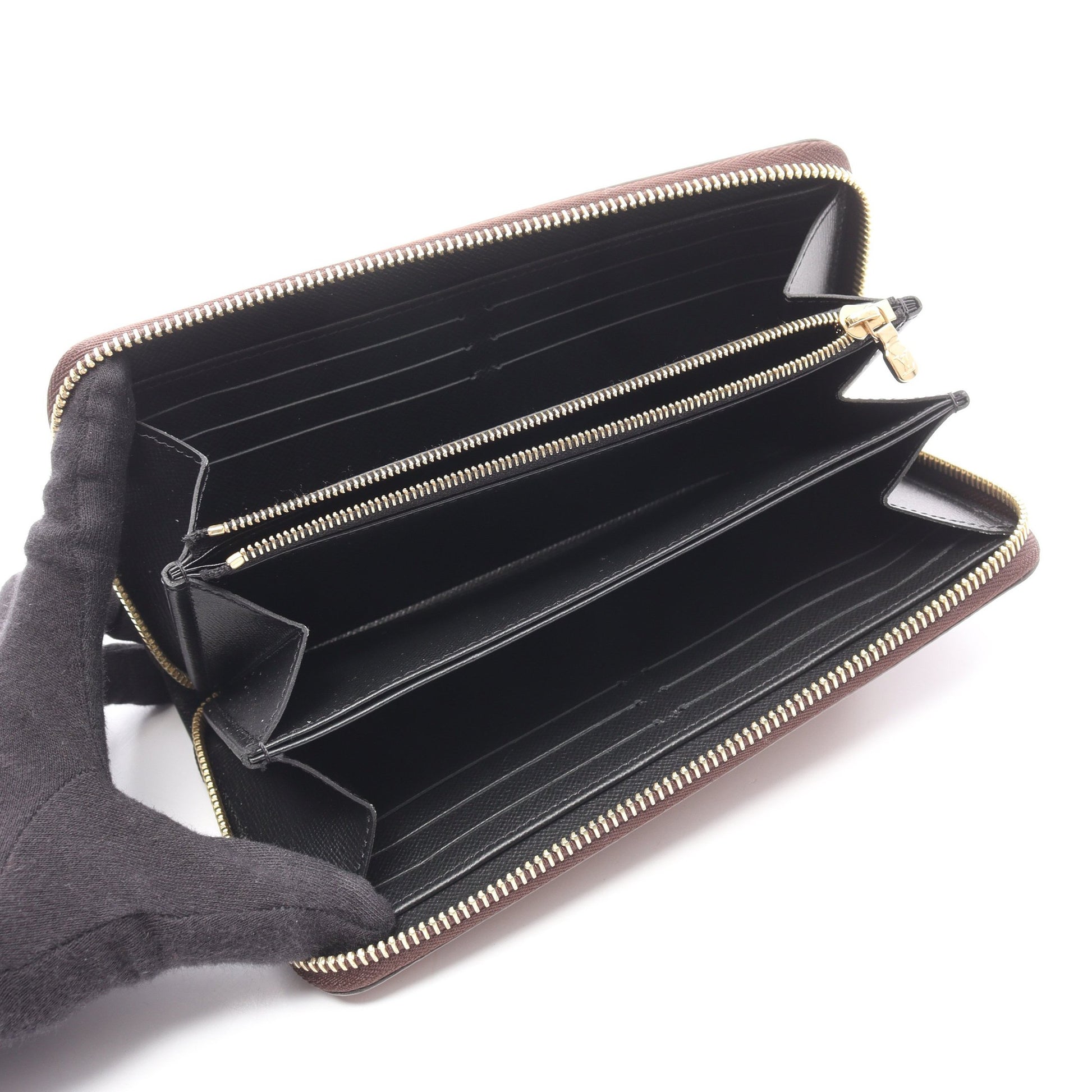 ジッピーウォレット モノグラムリバース ラウンドファスナー長財布 PVC ライトブラウン ルイヴィトン 財布・小物 LOUIS VUITTON