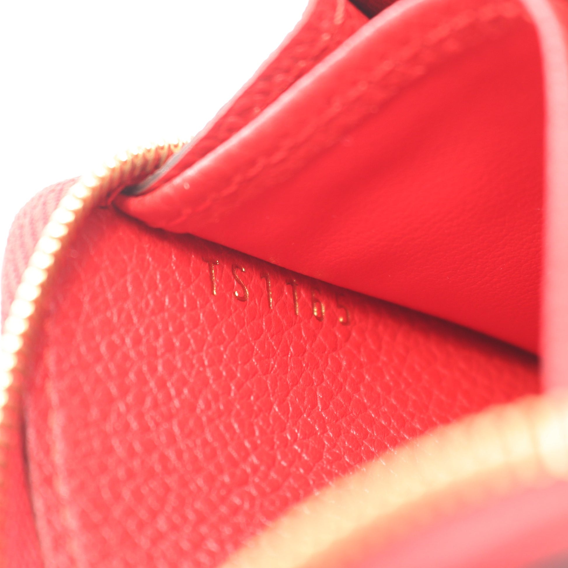 ジッピーコインパース モノグラムアンプラント スリーズ コインケース レザー レッド ルイヴィトン 財布・小物 LOUIS VUITTON