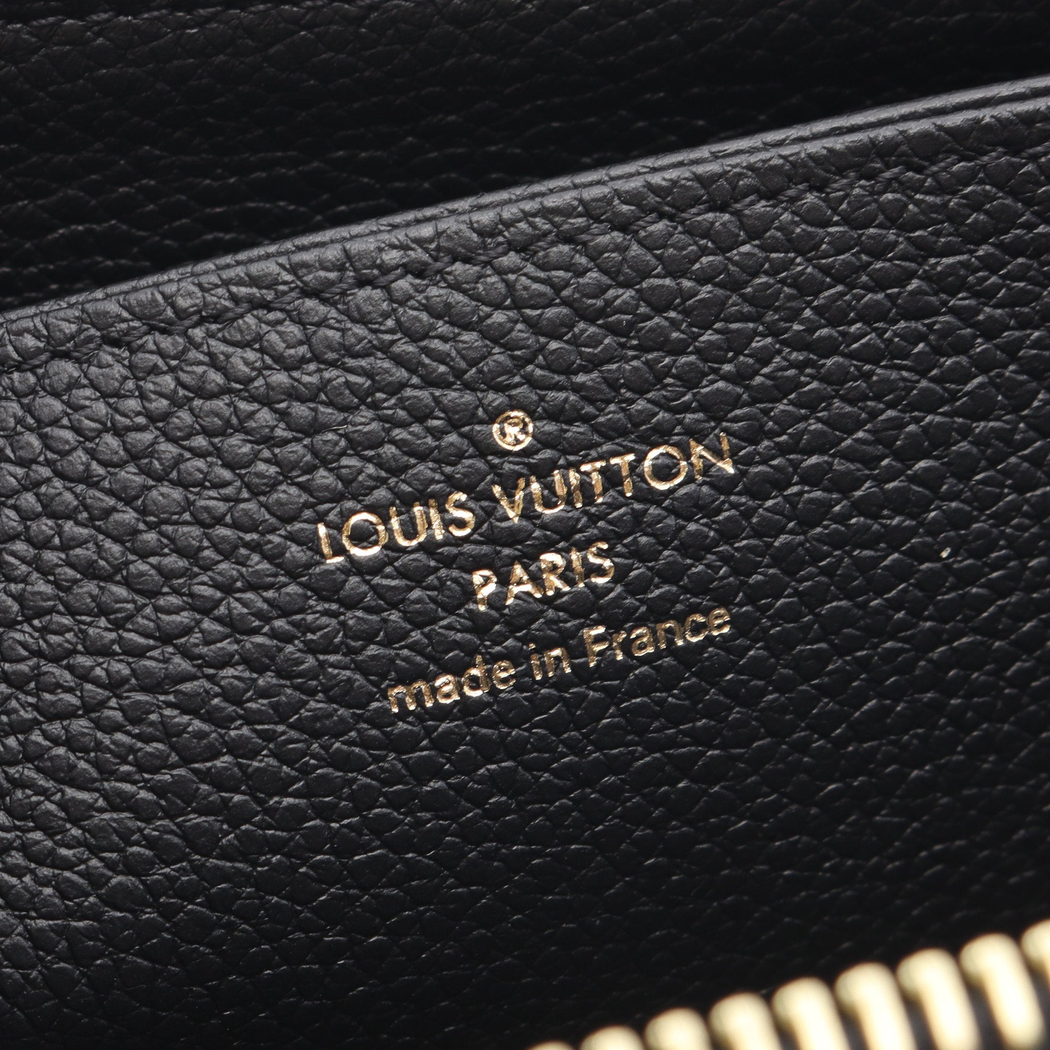 ルイヴィトン ジッピーウォレット アンプラント バイカラー ブラック ベージュ LOUIS VUITTON（ルイ・ヴィトン） LV モノグラム アンプラント