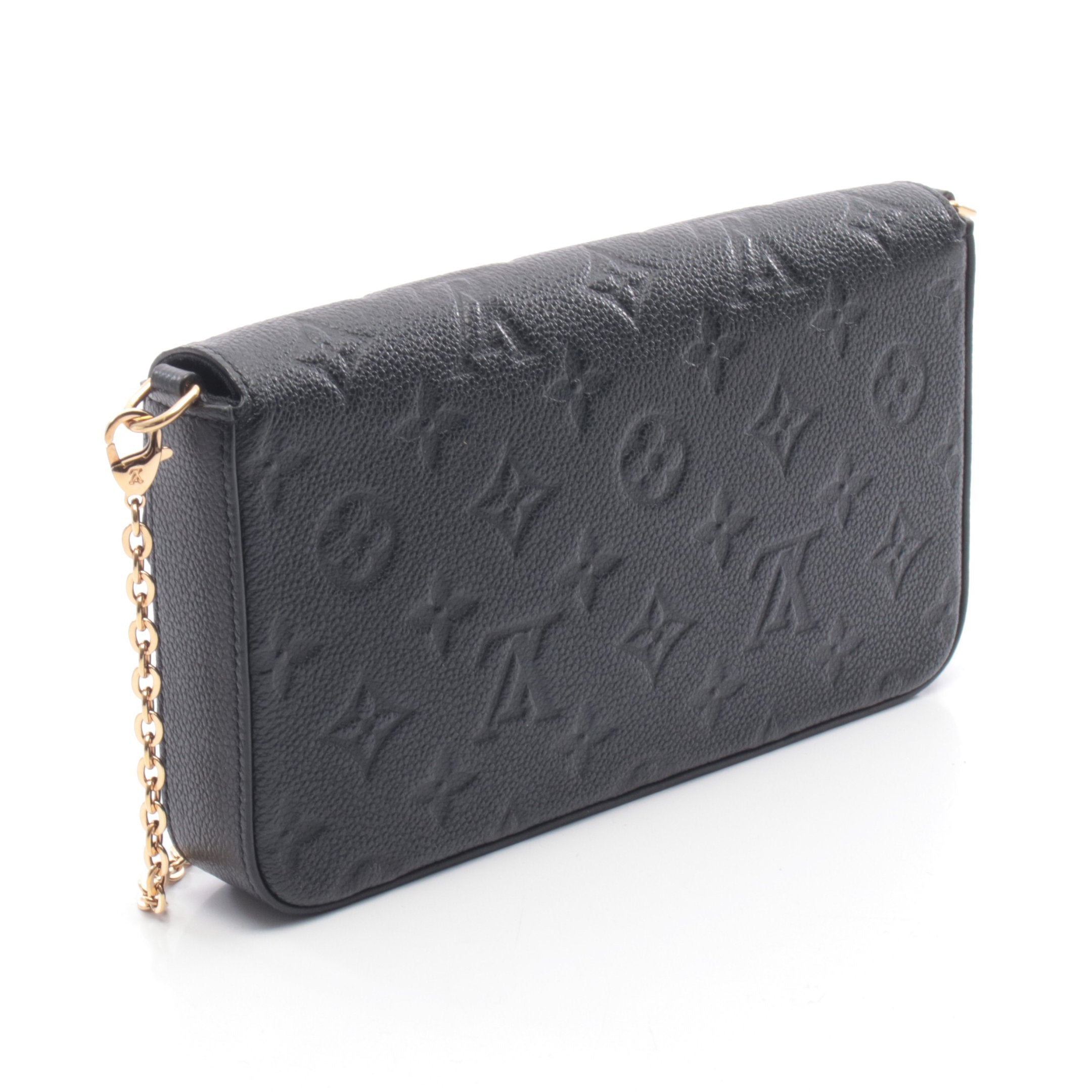 LOUIS VUITTON(ルイヴィトン) 財布 エピ ポシェットフェリシー M62648 ノワール チェーンウォレット レザー、牛革 ルイヴィトンポシェットフェリシー ショルダーバッグ 14127 ノワール