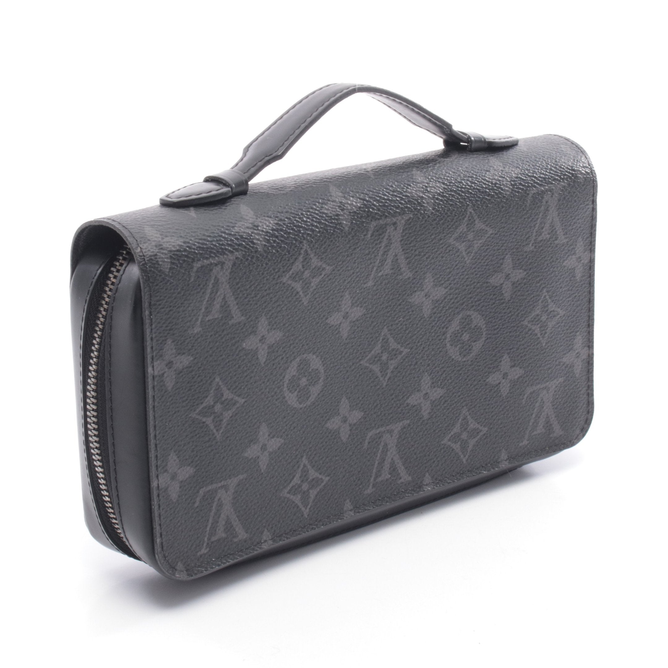 ジッピーXL モノグラムエクリプス ラウンドファスナー長財布 PVC