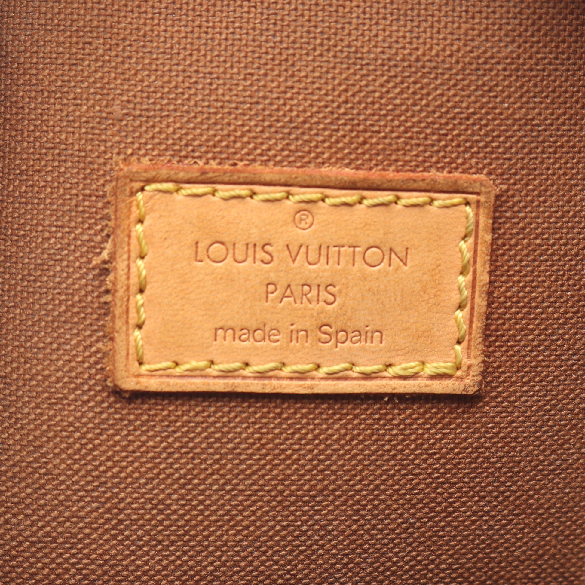ポシェットガンジュ モノグラム ボディバッグ PVC レザー ブラウン ルイヴィトン バッグ LOUIS VUITTON