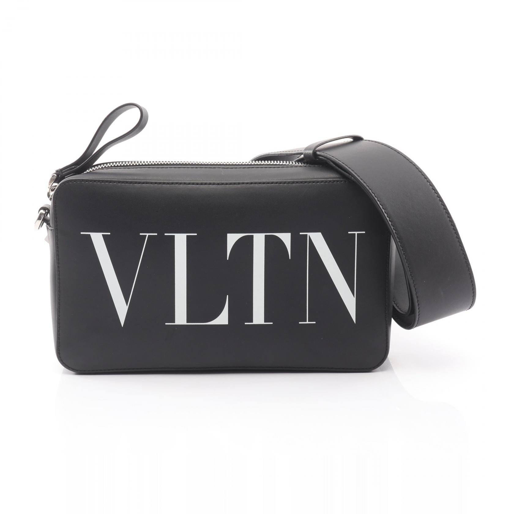 VLTN ショルダーバッグ レザー ブラック ヴァレンティノガラヴァーニ バッグ VALENTINO GARAVANI