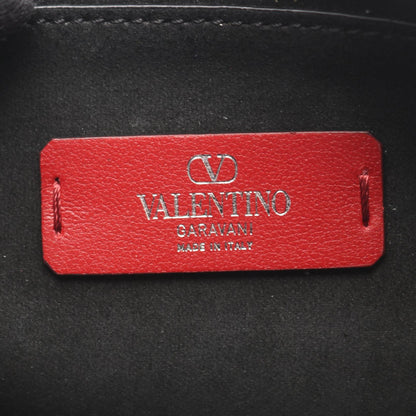 VLTN ショルダーバッグ レザー ブラック ヴァレンティノガラヴァーニ バッグ VALENTINO GARAVANI