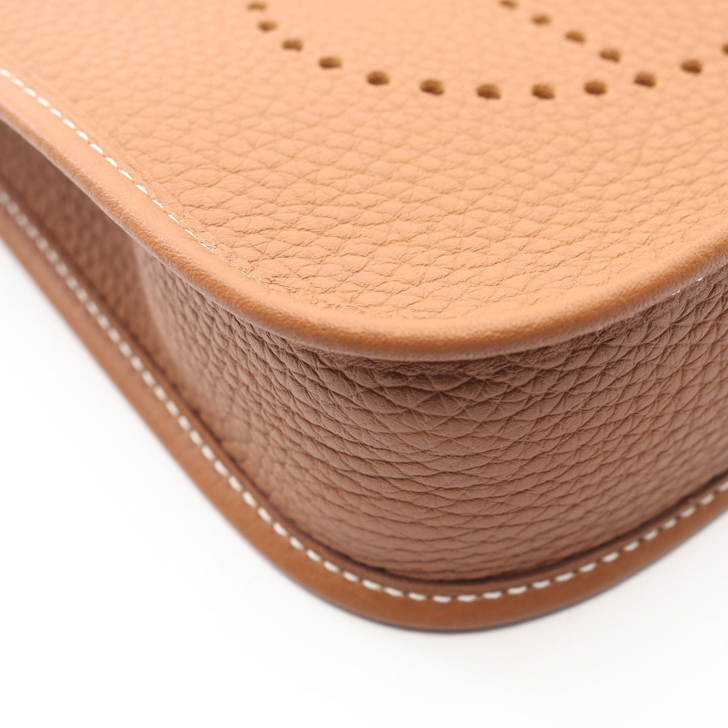 エヴリンTPM アマゾン ゴールド ショルダーバッグ トリヨンクレマンス ライトブラウン ゴールド金具 G刻印 エルメス