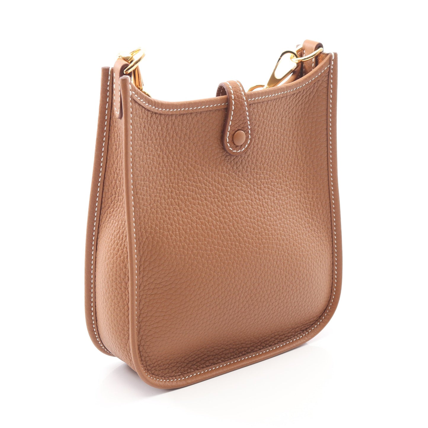 エヴリンTPM アマゾン ゴールド ショルダーバッグ トリヨンクレマンス ライトブラウン ゴールド金具 G刻印 エルメス