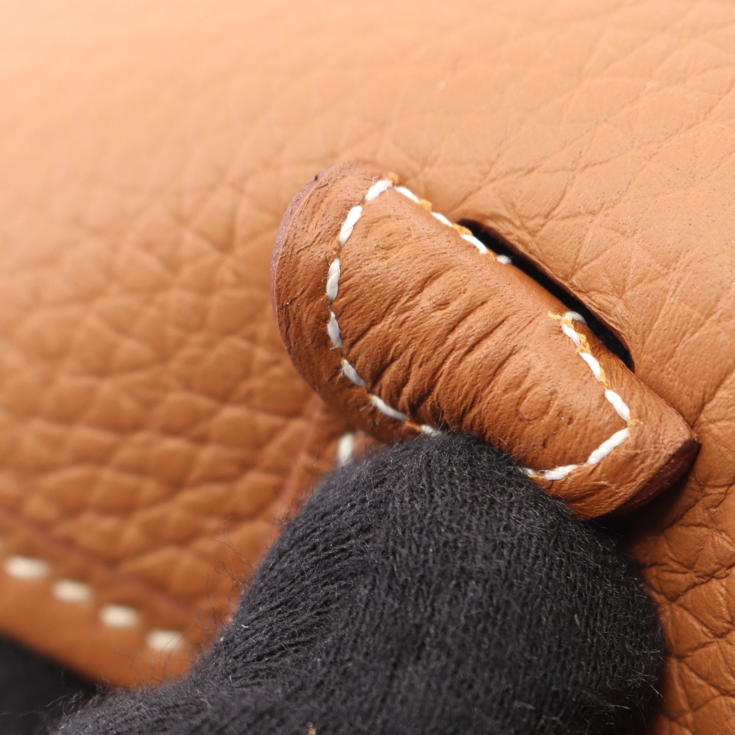 エヴリンTPM アマゾン ゴールド ショルダーバッグ トリヨンクレマンス ライトブラウン ゴールド金具 G刻印 エルメス