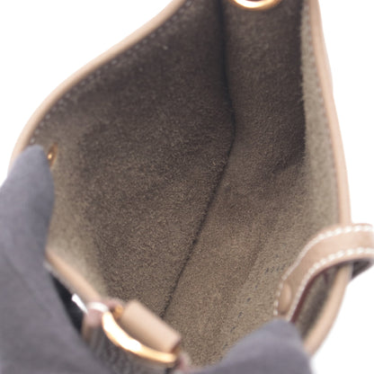 エヴリンTPM エトゥープ ショルダーバッグ トリヨンクレマンス グレーブラウン ゴールド金具 K刻印 エルメス