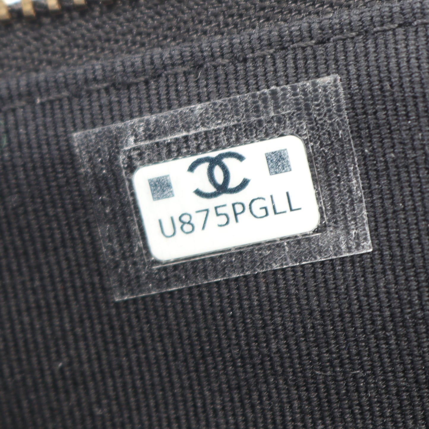 マトラッセ チェーンショルダーバッグ ラムスキン ブラック ゴールド金具 シャネル