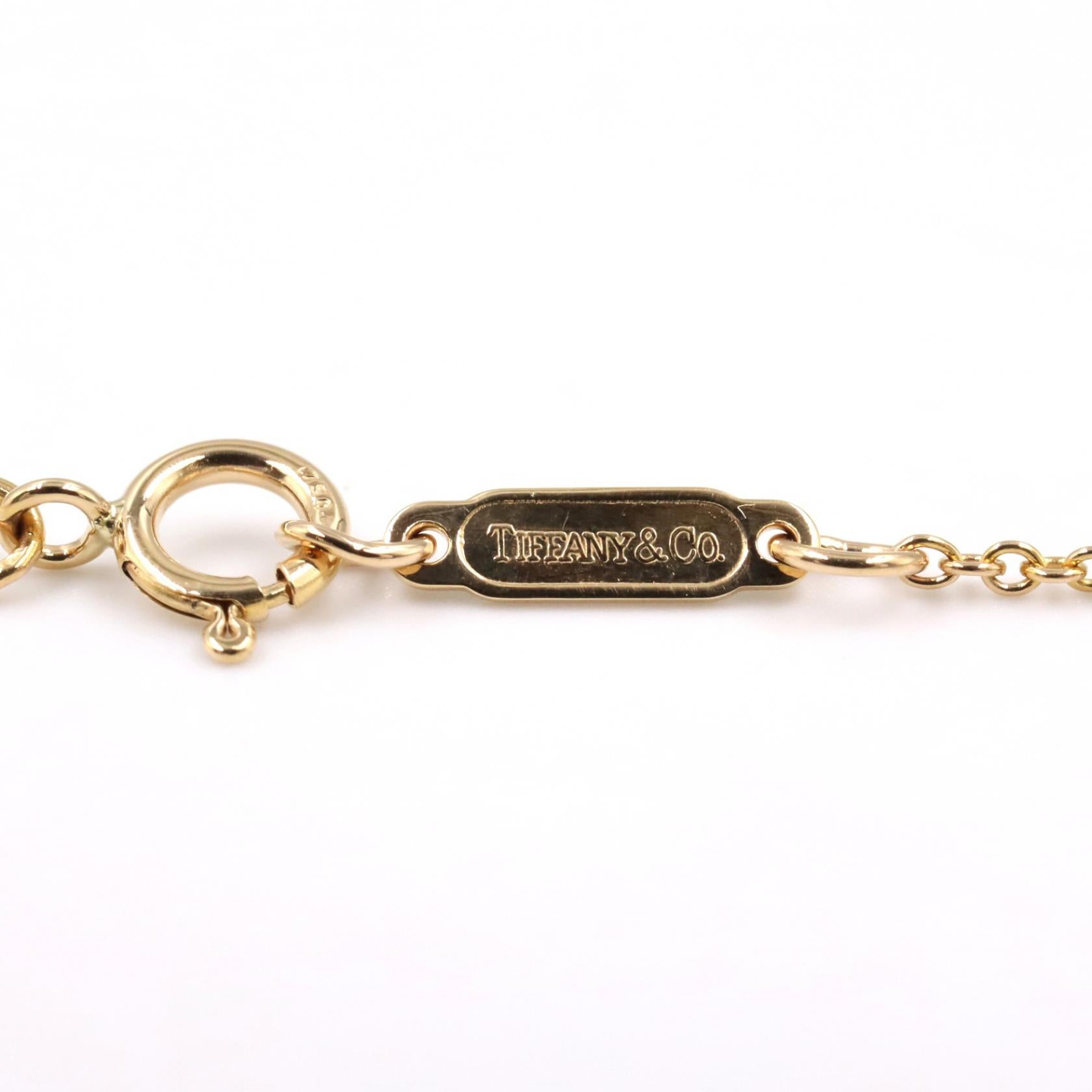 ラビングハート ネックレス ネックレス K18YG イエローゴールド ティファニー アクセサリー TIFFANY & Co.